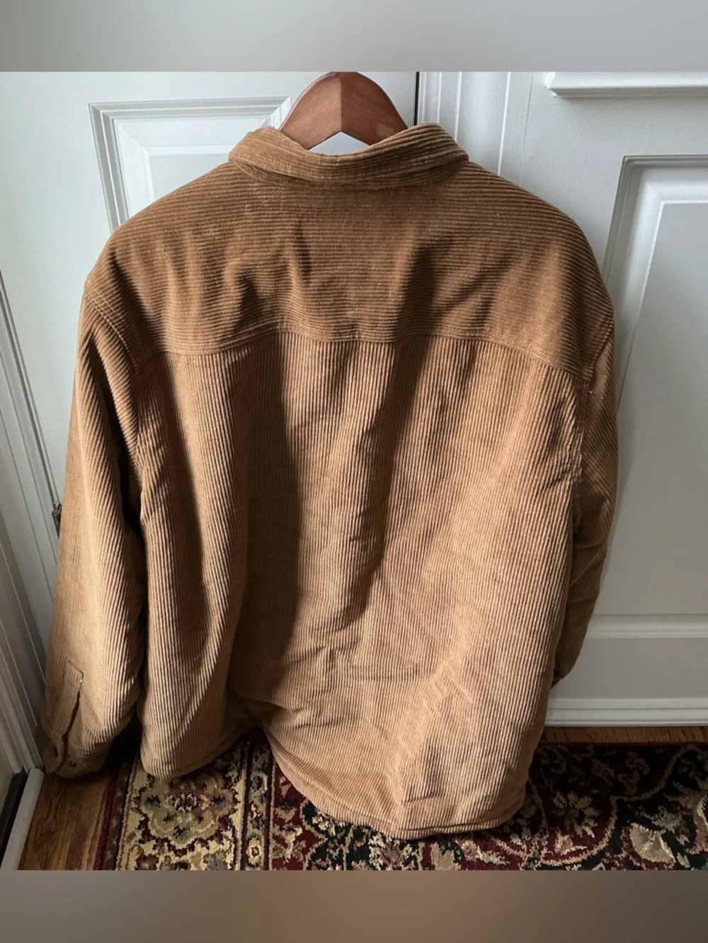 Telluride Clothing Company Corduroy Shacket with Sherpa Lining Sz XL - Picture 8 of 10